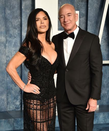 Jeff Bezos i Lauren Sanchez na dodjeli Oscara