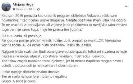 Mirjana Hrga o obljetnici Vukovara