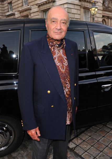 Mohamed Al-Fayed je otac pokojnog Dodija Fayeda