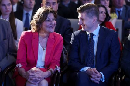 Martina Dalić i Zdravko Marić na obilježavanju 30 godina partnerstva Hrvatske i Svjetske banke