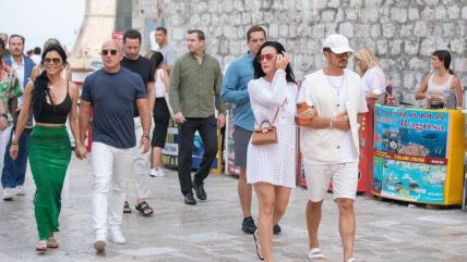 Orlando Bloom, Katy Perry, Jeff Bezos i Laura Sanchez u šetnji Stradunom