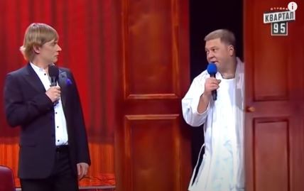 Volodimir Zelenski glumi Putinovu ljubavnicu Alinu Kabaevu
