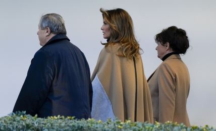 Melania Trump s roditeljima
