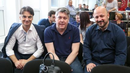 Gordan Maras, Boris Lalovac i Branko Grčić su poznati hrvatski političari