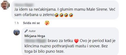 Mirjana Hrga odgovorila pratiteljici