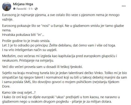 Mirjana Hrga je bivša novinarka