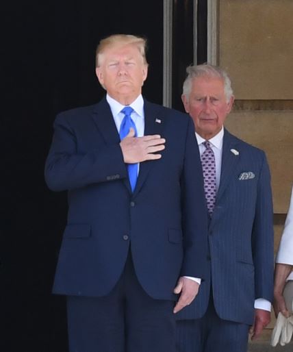 Donald Trump i kralj Charles III.