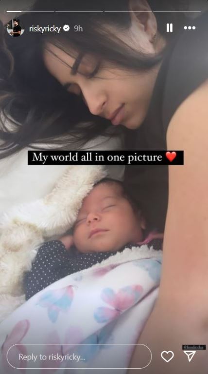 Ricky Andrade objavio je fotografiju supruge Linde i njihove kćeri Amire