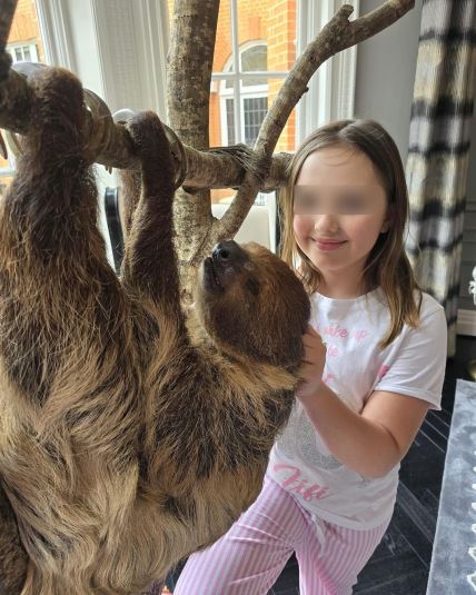 Kći Tamare Ecclestone je za rođendan dobila lenjivca