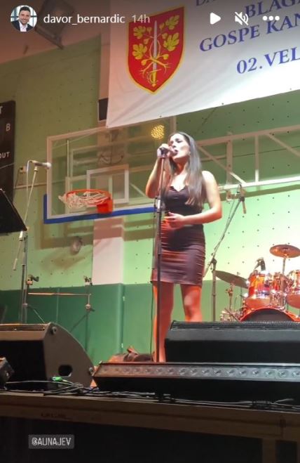 Ana Uršula Najev pjeva na Korčuli