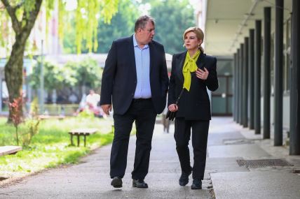 Kolinda Grabar-Kitarović sa suprugom Jakovom