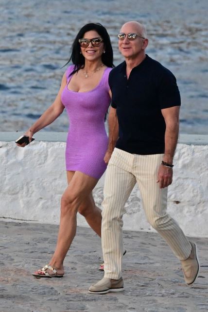 Lauren Sánchez i Jeff Bezos na odmoru u Grčkoj