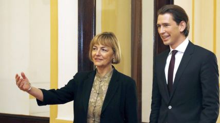 Vesna Pusić i Sebastian Kurz 2013. u Hrvatskoj