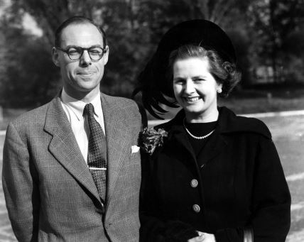 Margaret Thatcher sa suprugom Denisom Thatcherom