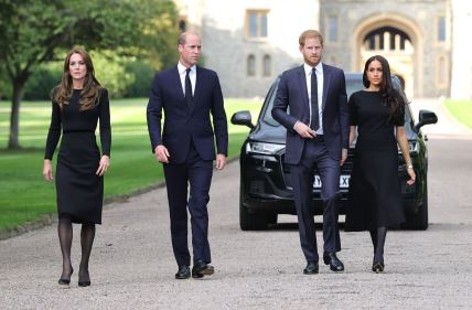 Princ William, Kate Middleton, Meghan Markle i princ Harry su članovi britanske kraljevske obitelji